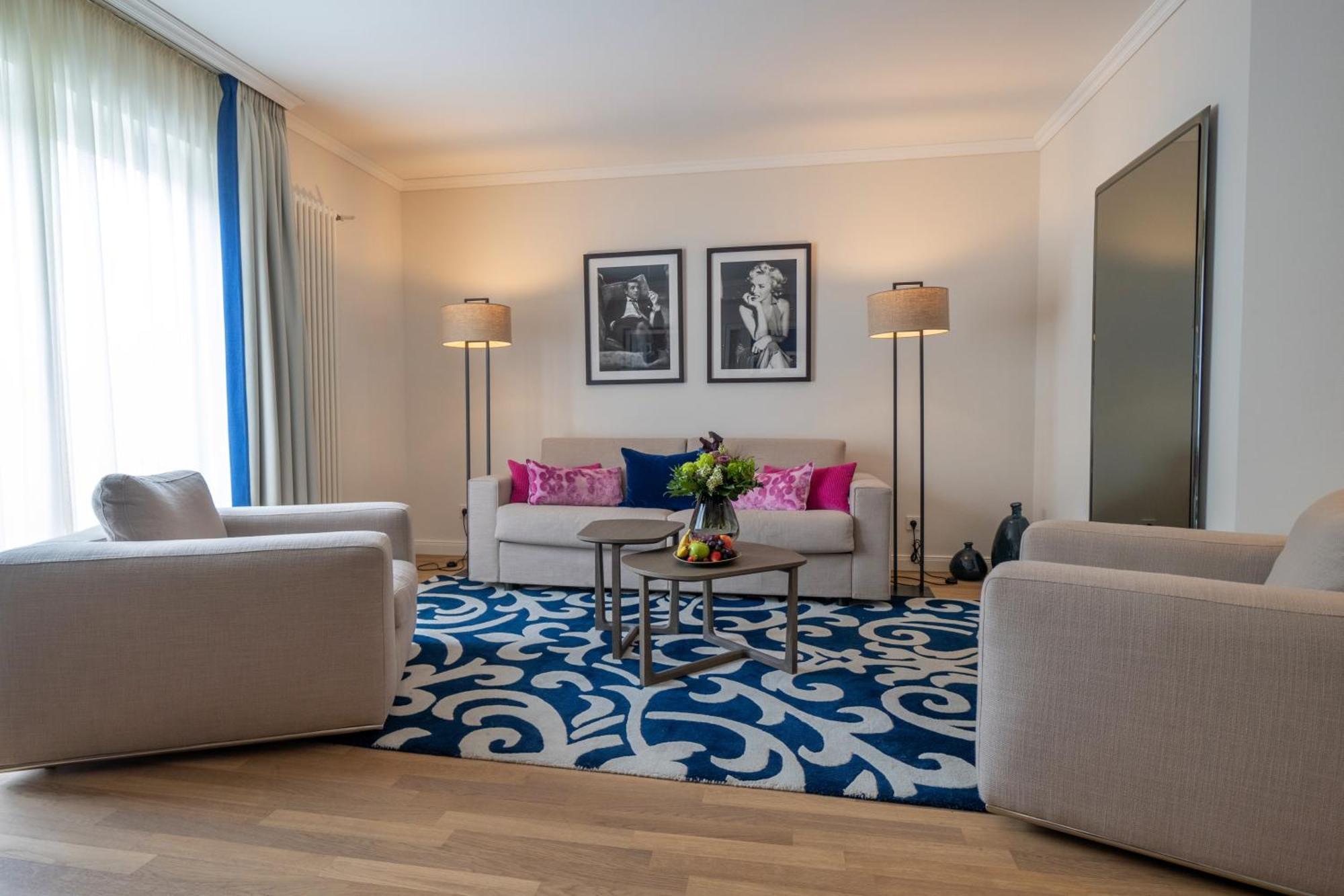 Vila Vita Rosenpark Marburg Zewnętrze zdjęcie A living room at the Hotel